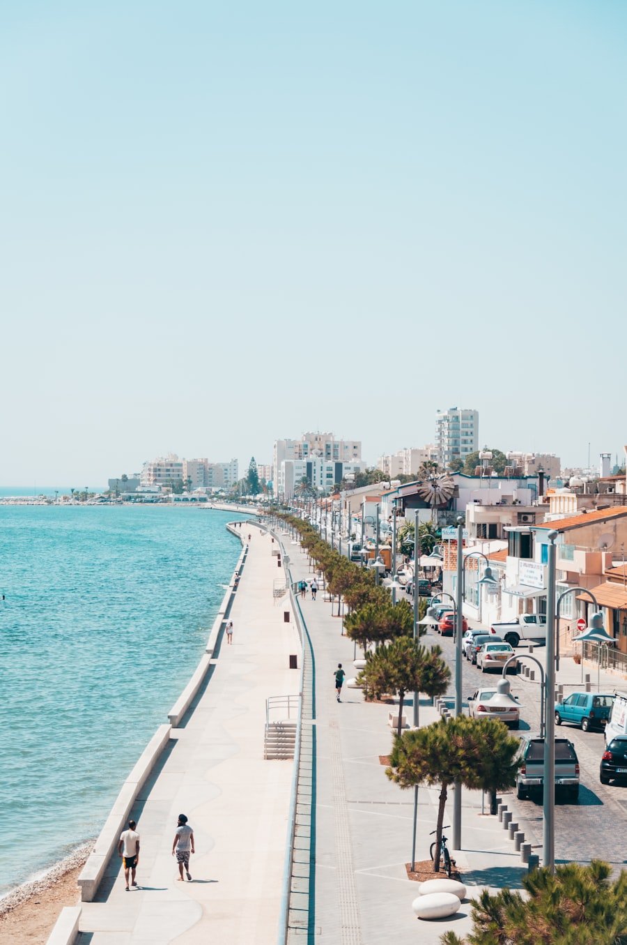 Chypre — ville côtière